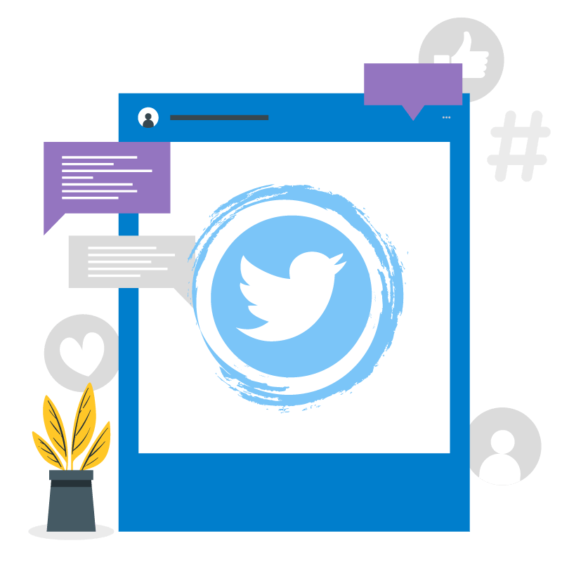مدیریت صفحه توئیتر